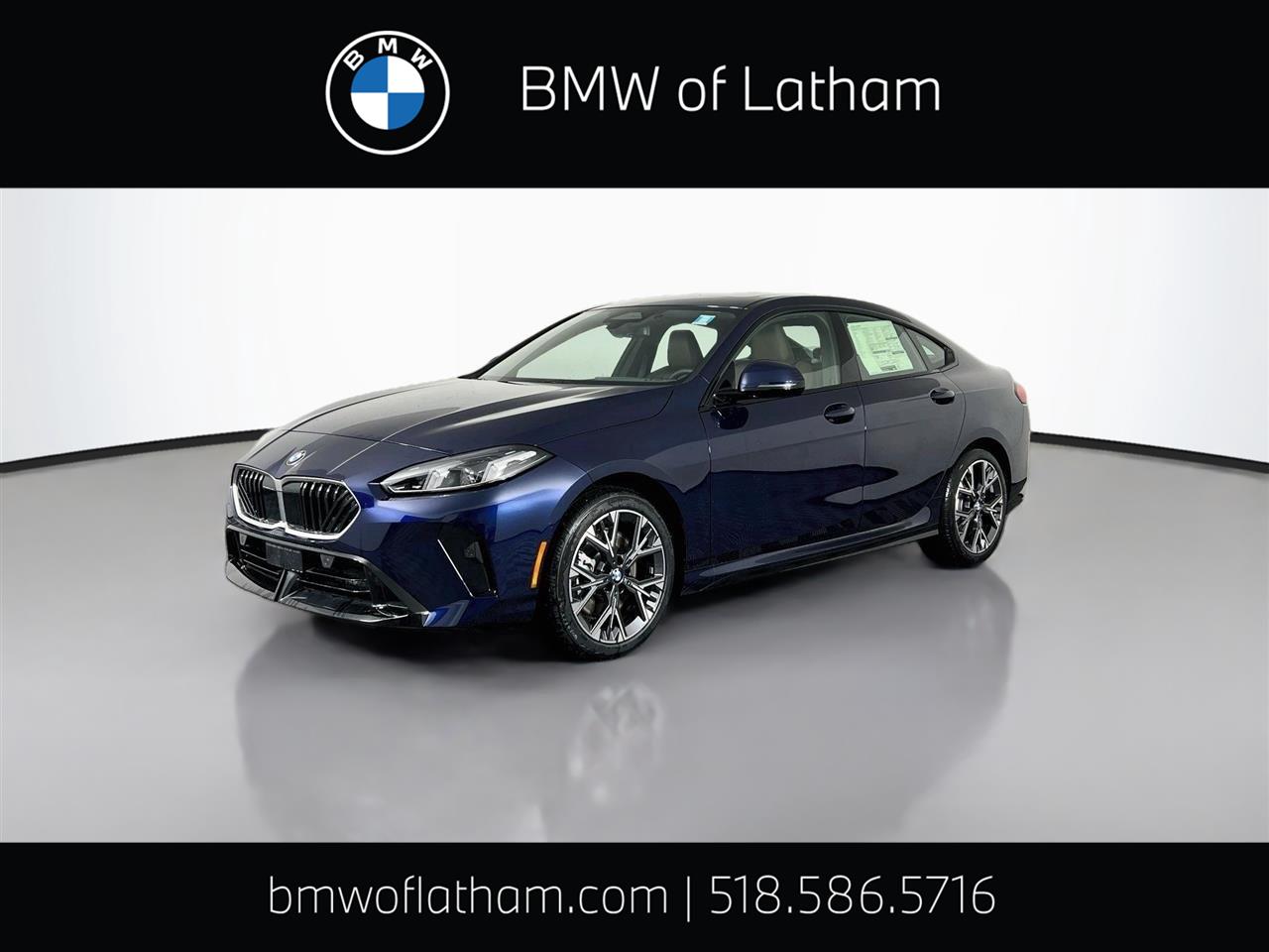 Tanzanite Blue II Metallic 2026 BMW 2 Series Sedan All-Wheel Drive 7-Speed Dual Clutch