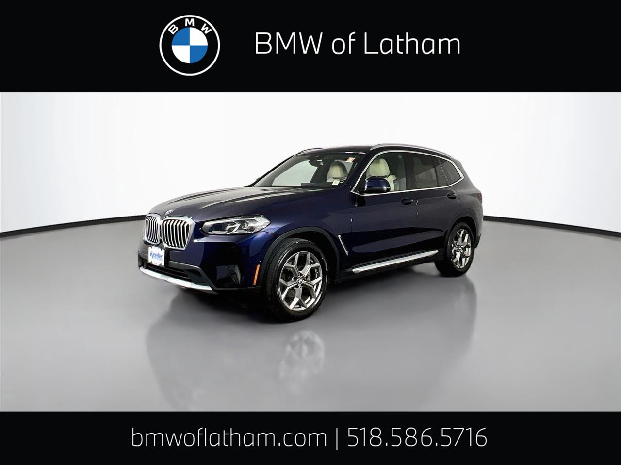 Tanzanite Blue II Metallic 2024 BMW X3 SUV / Crossover All-Wheel Drive Automatic