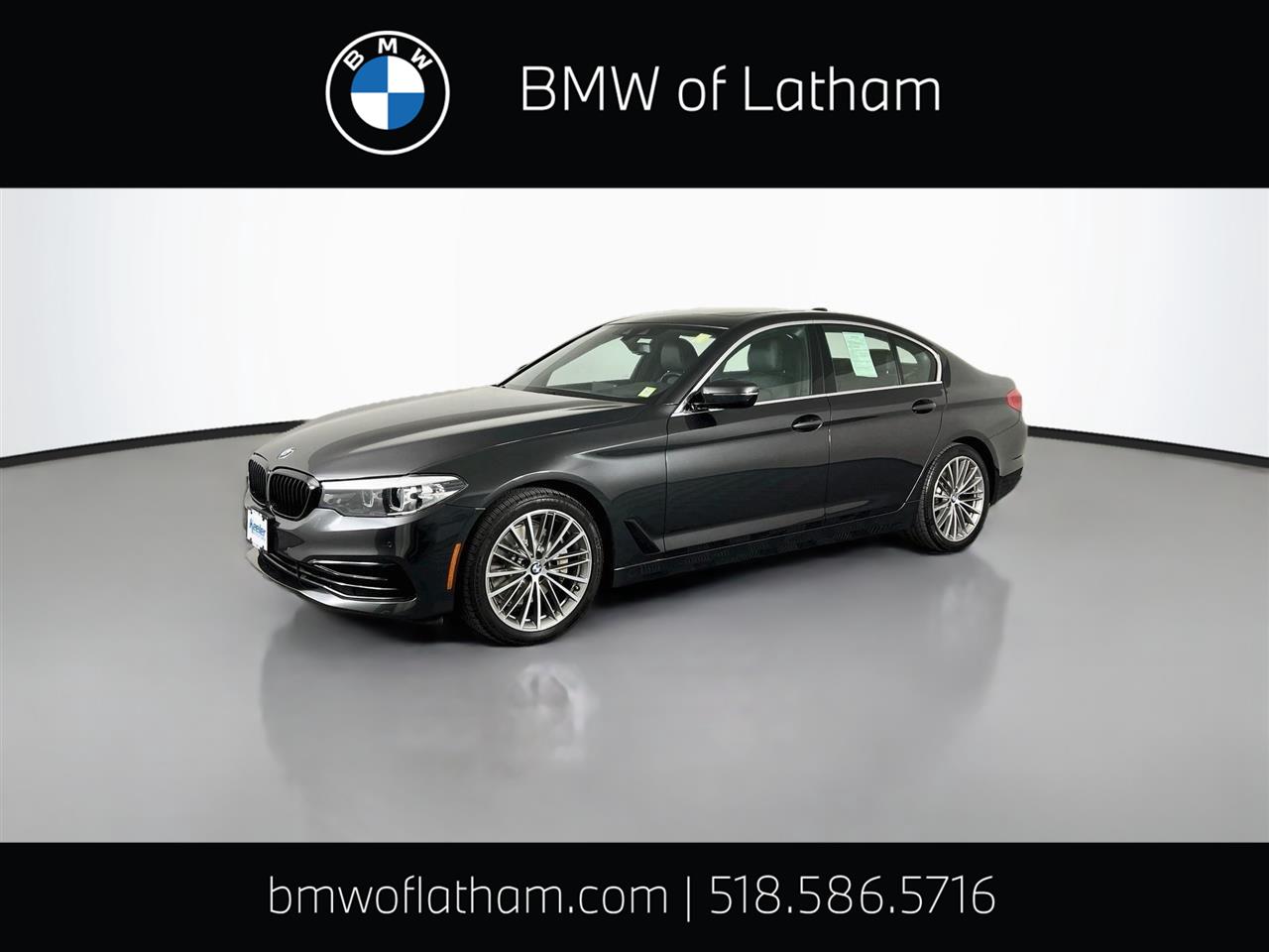 Gray (Dark Graphite Metallic) 2020 BMW 5 Series Sedan All-Wheel Drive Automatic