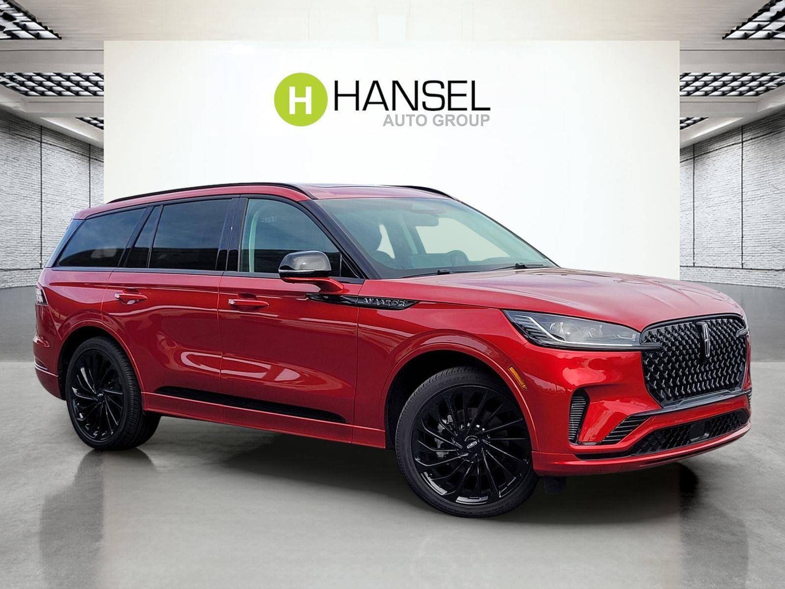 Red Carpet Tinted Clearcoat 2025 Lincoln Aviator Reserve AWD SUV / Crossover All-Wheel Drive Automatic