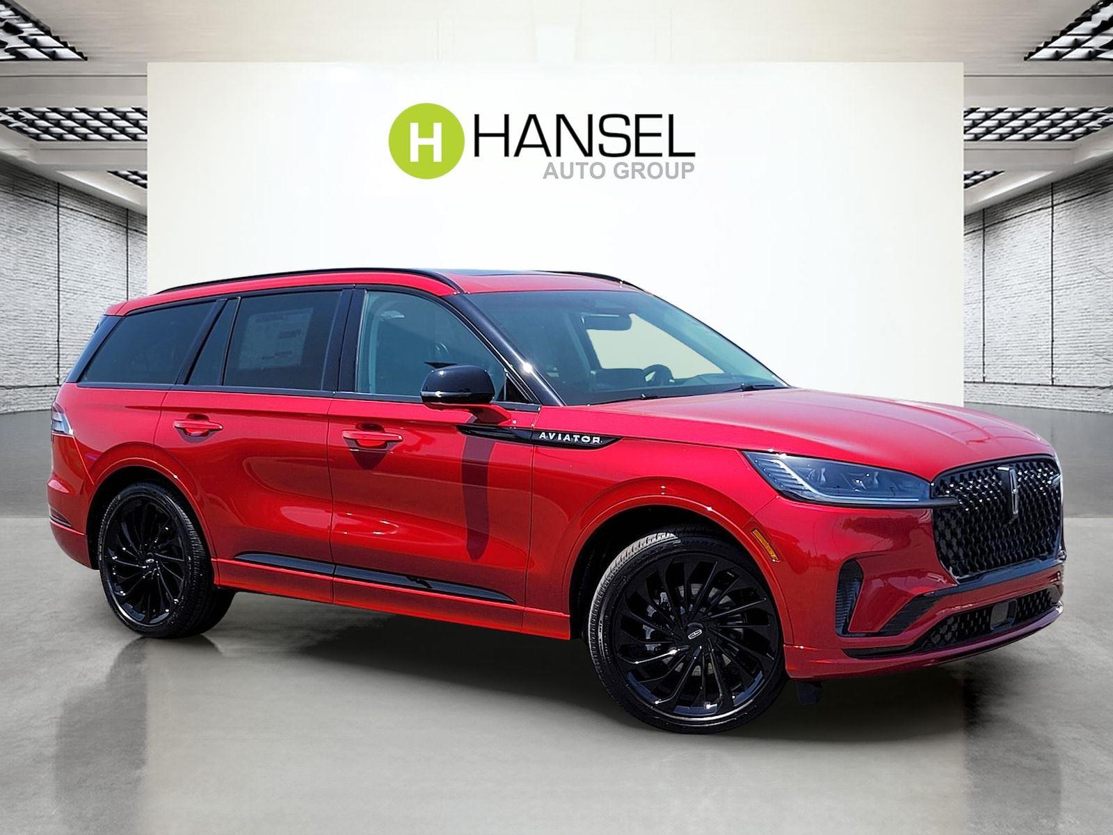 Red Carpet Tinted Clearcoat 2025 Lincoln Aviator Reserve AWD SUV / Crossover All-Wheel Drive Automatic