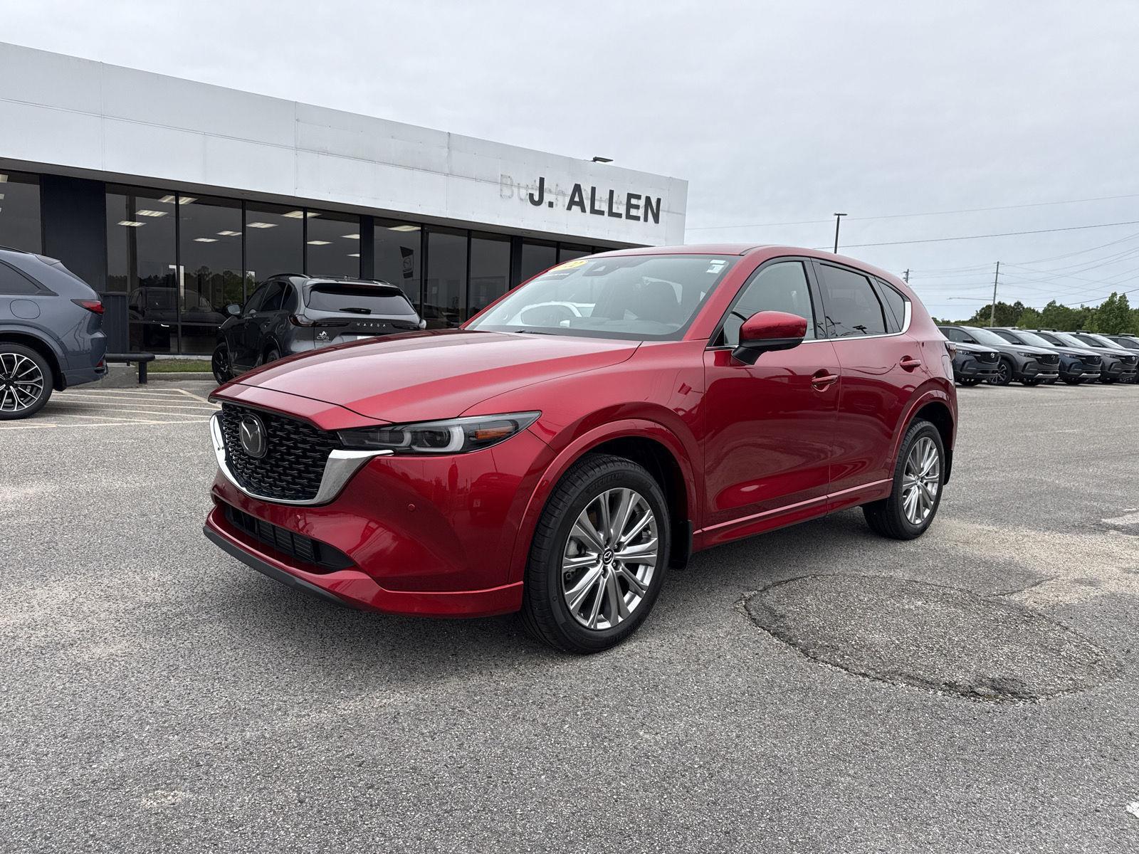 Soul Red Crystal Metallic 2022 Mazda CX-5 2.5 Turbo Signature AWD SUV / Crossover All-Wheel Drive Automatic