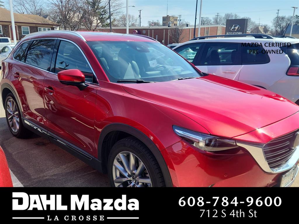 Soul Red Crystal Metallic 2021 Mazda CX-9 Grand Touring AWD SUV / Crossover All-Wheel Drive Automatic