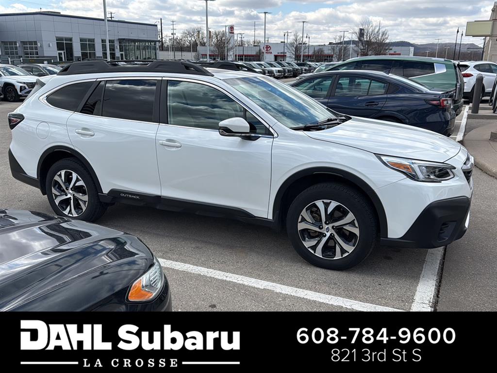 Crystal White Pearl 2020 Subaru Outback Limited AWD SUV / Crossover All-Wheel Drive Continuously Variable Transmission