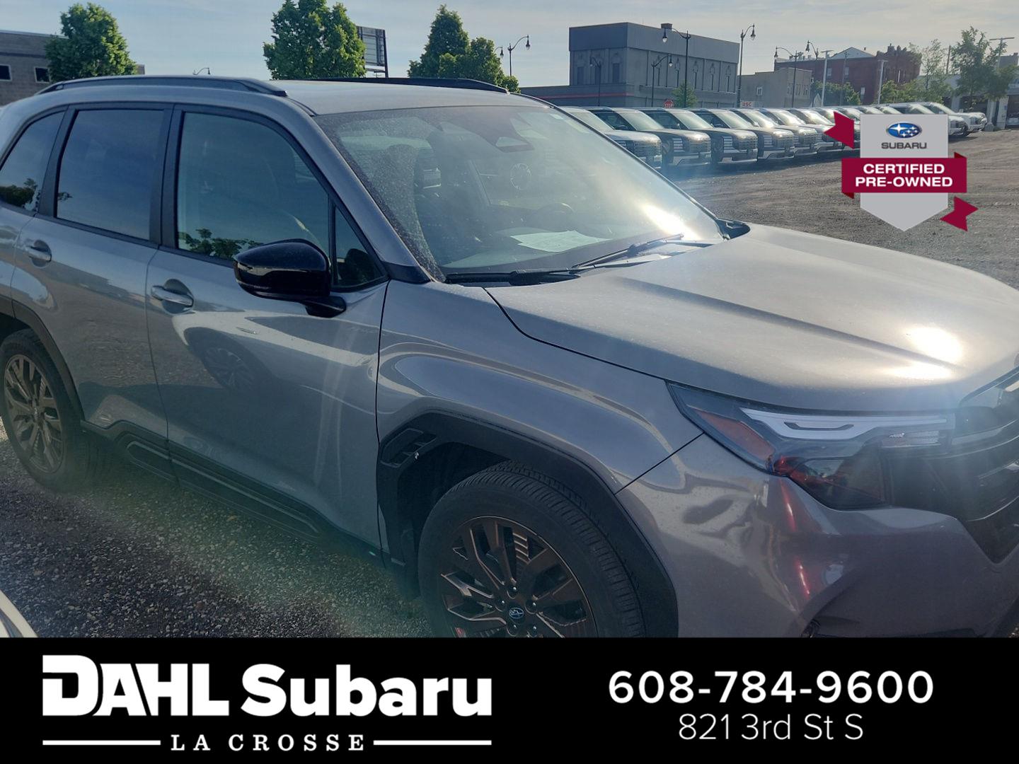 River Rock Pearl 2025 Subaru Forester Sport Crossover AWD SUV / Crossover All-Wheel Drive Continuously Variable Transmission