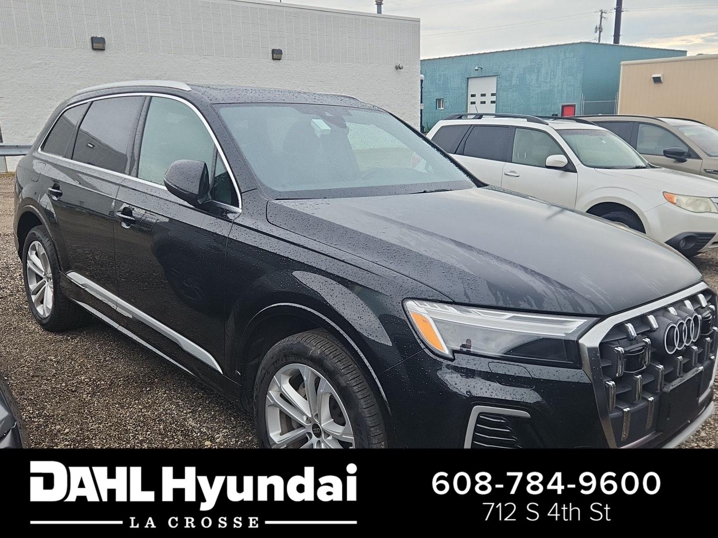 Mythos Black Metallic 2025 Audi Q7 quattro Premium Plus 55 TFSI SUV / Crossover All-Wheel Drive Automatic