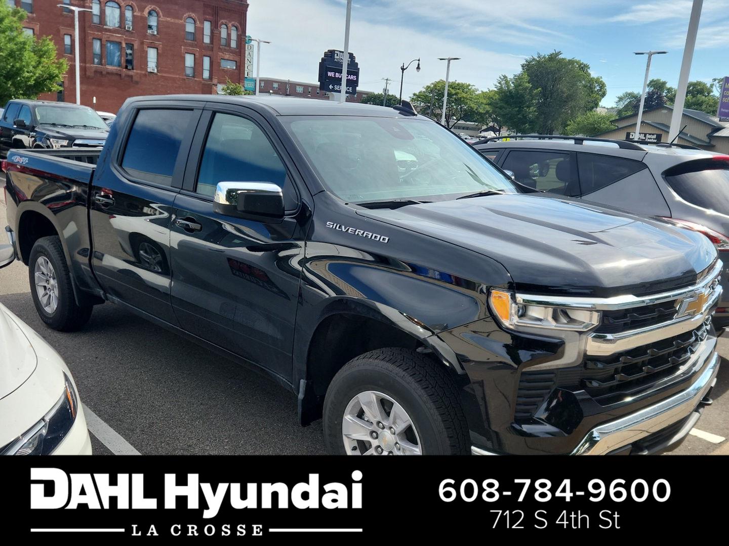 Black 2026 Chevrolet Silverado 1500 Pickup Truck Four-Wheel Drive Automatic