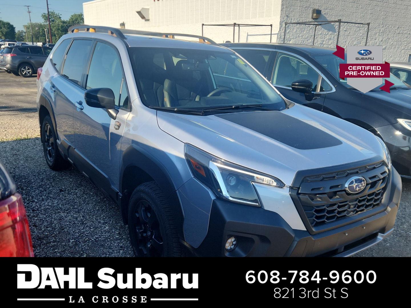 Ice Silver Metallic 2025 Subaru Forester SUV / Crossover All-Wheel Drive Continuously Variable Transmission