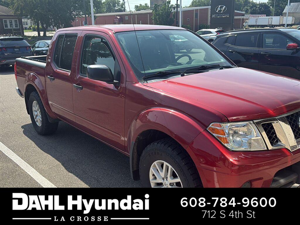 Cayenne Red Metallic 2019 Nissan Frontier Pickup Truck Four-Wheel Drive Automatic