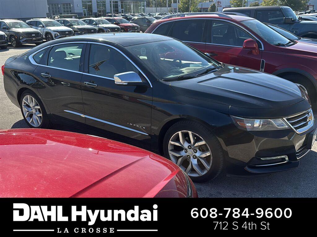 Black 2015 Chevrolet Impala Sedan Front-Wheel Drive 6-Speed Automatic Overdrive
