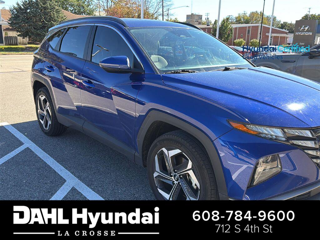Intense Blue 2024 Hyundai Tucson SUV / Crossover All-Wheel Drive Automatic