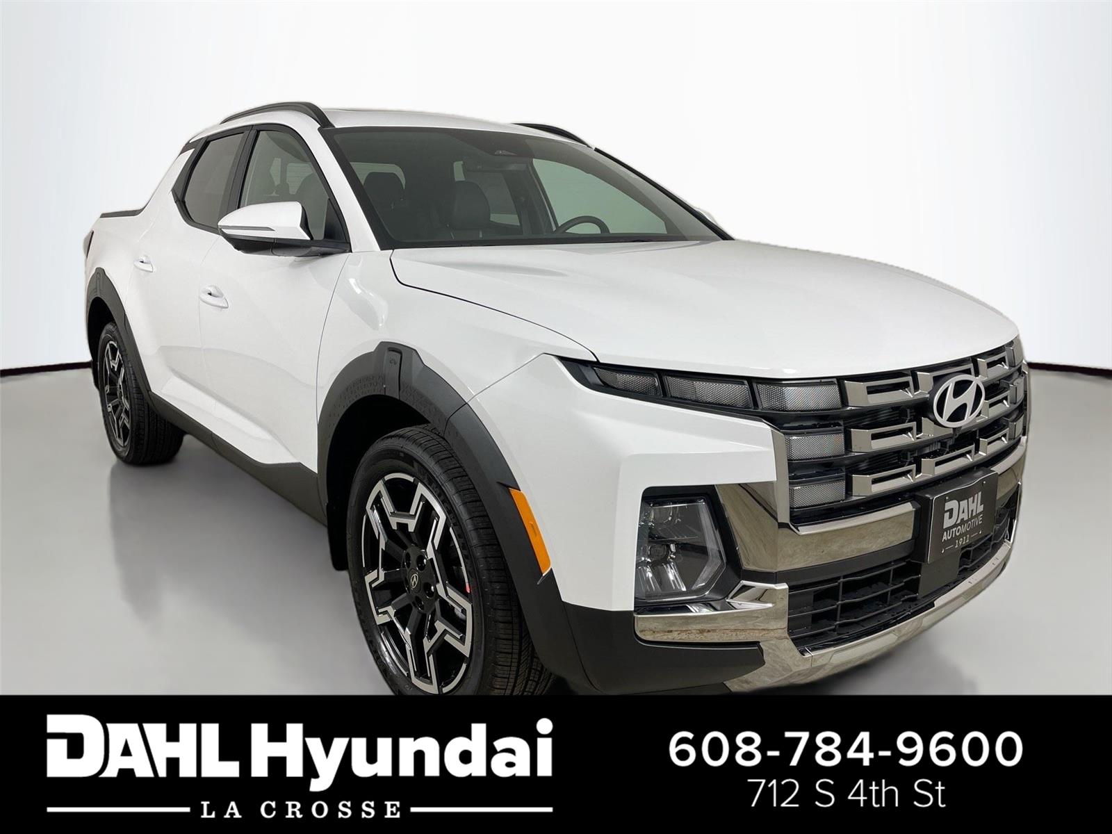 Atlas White 2026 Hyundai Santa Cruz Pickup Truck All-Wheel Drive Automatic