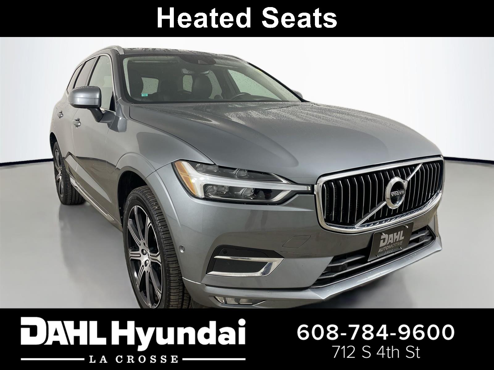Gray (Osmium Grey Metallic) 2021 Volvo XC60 T5 Inscription AWD SUV / Crossover All-Wheel Drive Automatic