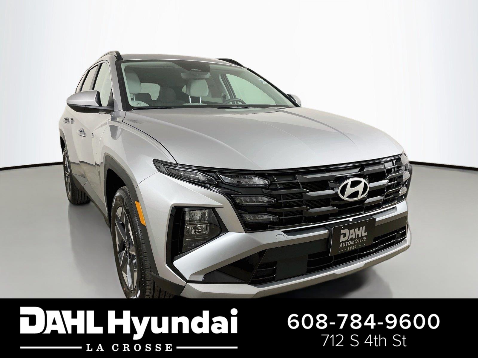 Shimmering Silver 2026 Hyundai Tucson Hybrid SUV / Crossover All-Wheel Drive Automatic