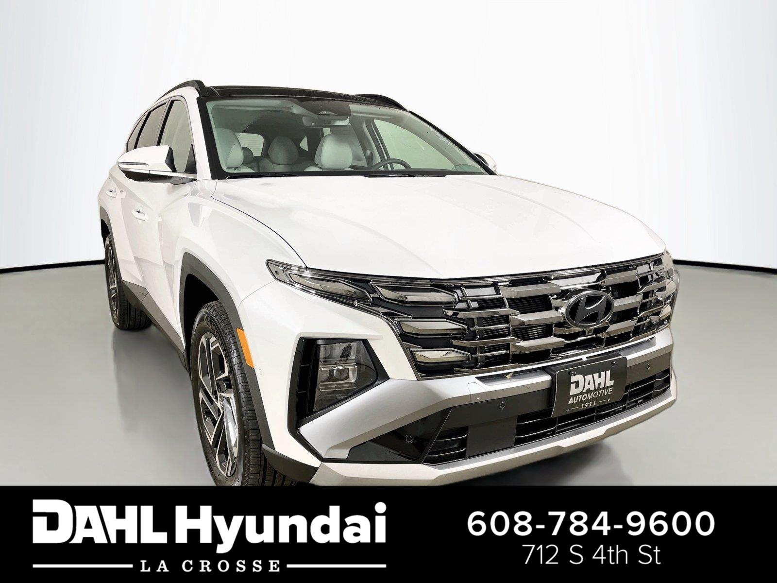 Creamy White Pearl 2026 Hyundai Tucson Hybrid Plug-In SUV / Crossover All-Wheel Drive Automatic