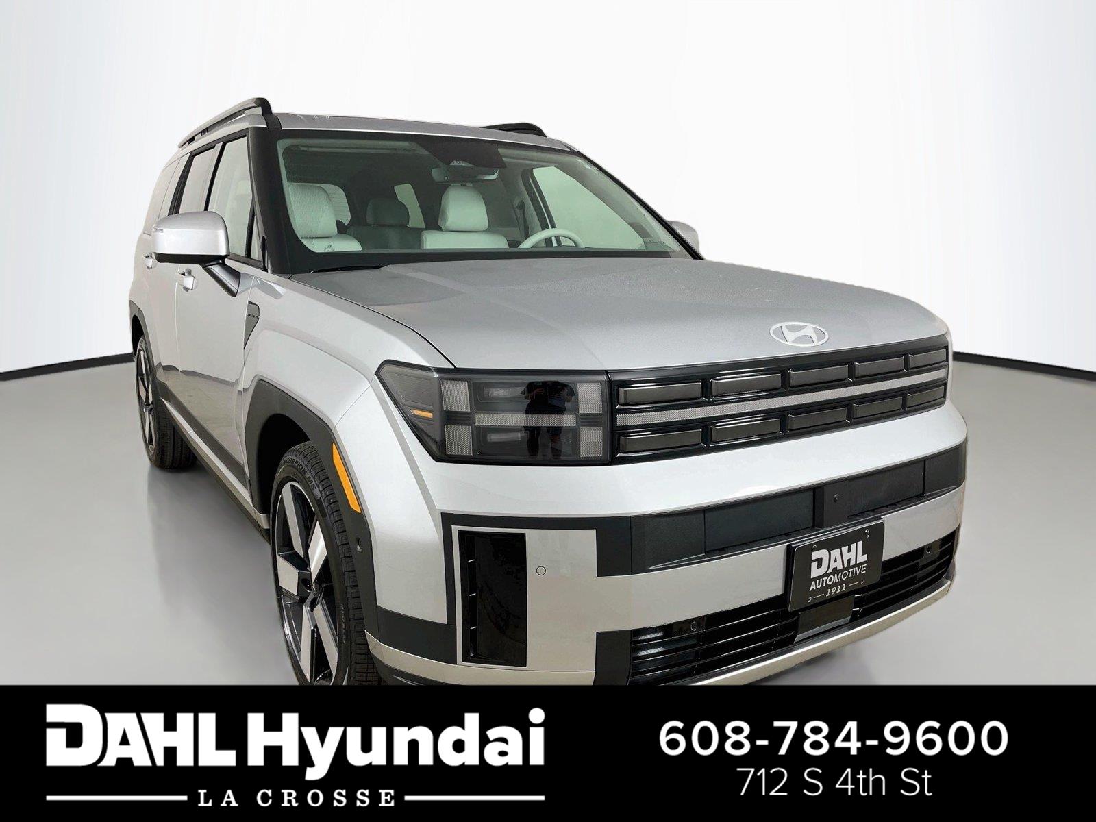 Shimmering Silver 2026 Hyundai Santa Fe Hybrid SUV / Crossover All-Wheel Drive Automatic