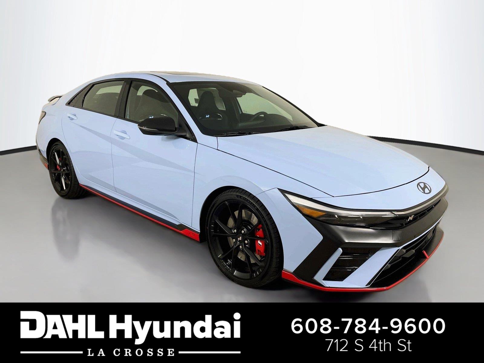 Performance Blue 2026 Hyundai Elantra N Sedan Front-Wheel Drive Automatic