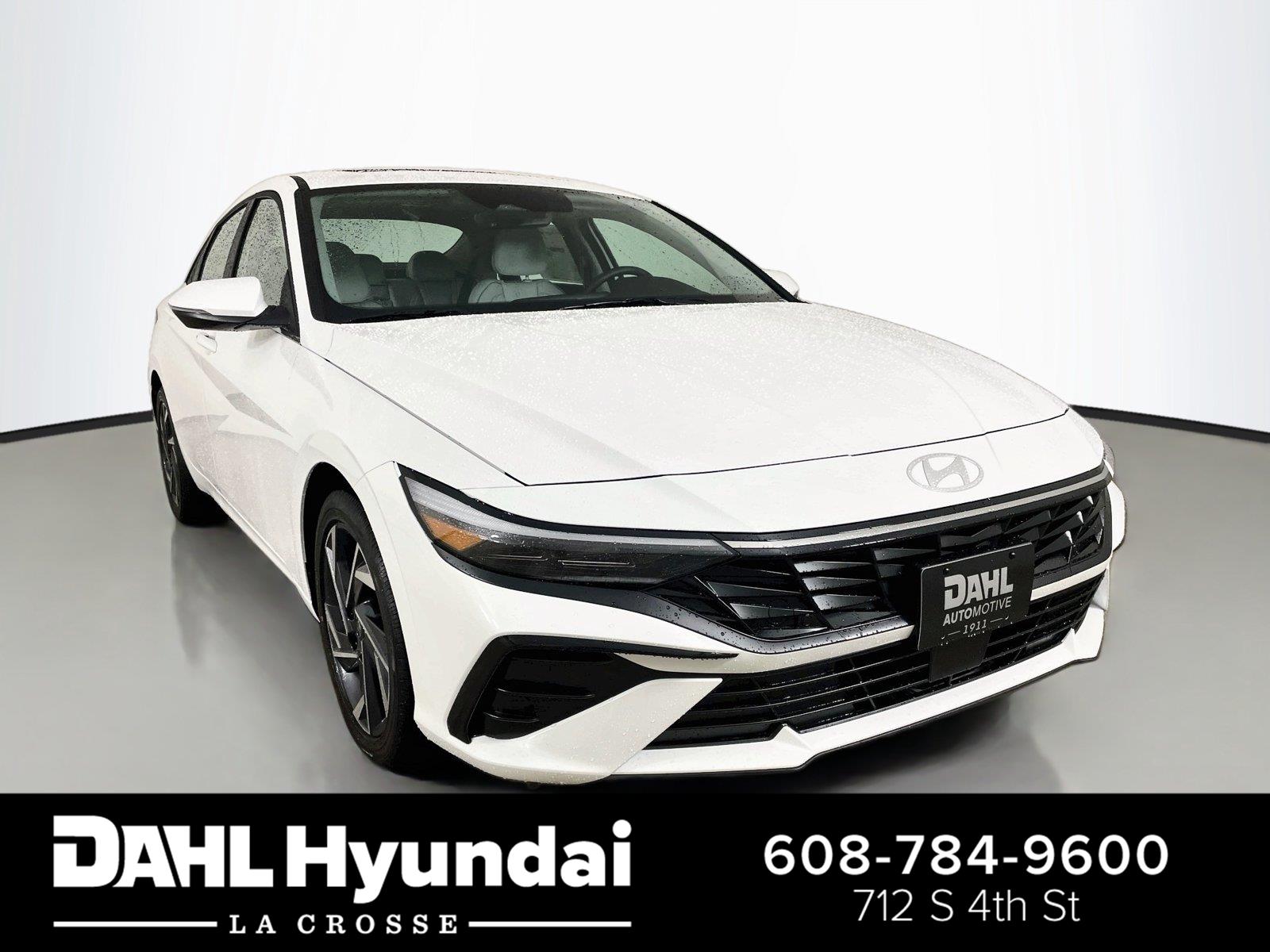 Serenity White 2026 Hyundai Elantra Sedan Front-Wheel Drive Continuously Variable Transmission
