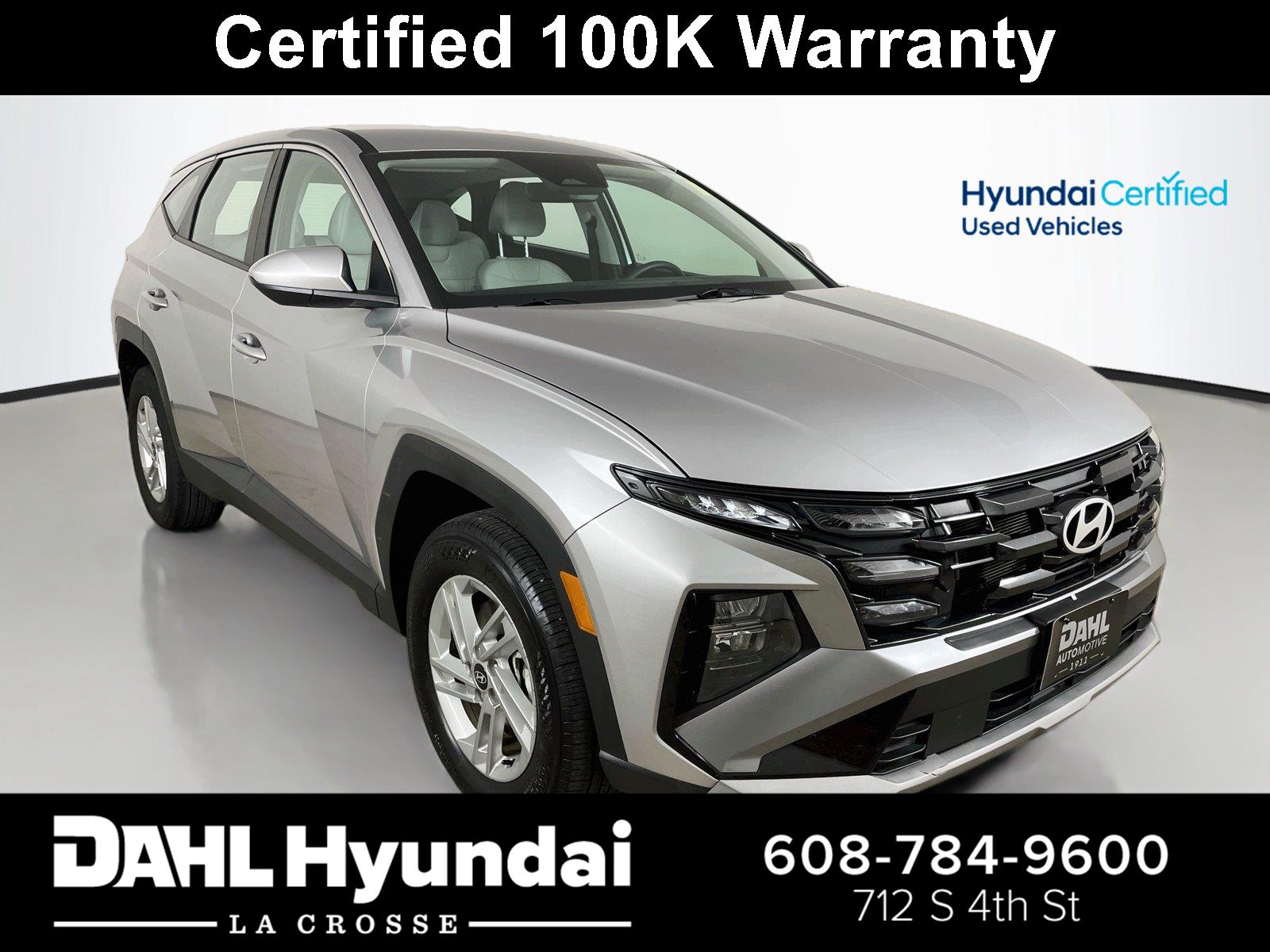 Shimmering Silver 2025 Hyundai Tucson SUV / Crossover All-Wheel Drive Automatic