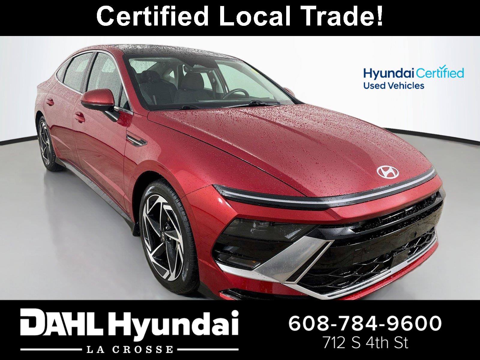 Ultimate red 2024 Hyundai Sonata Sedan Front-Wheel Drive Automatic