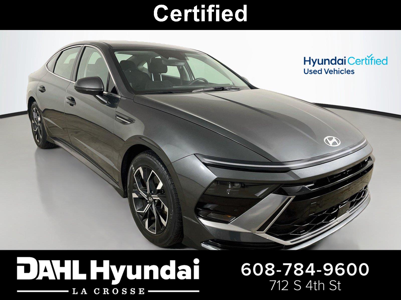 Portofino Gray 2025 Hyundai Sonata Sedan Front-Wheel Drive Automatic