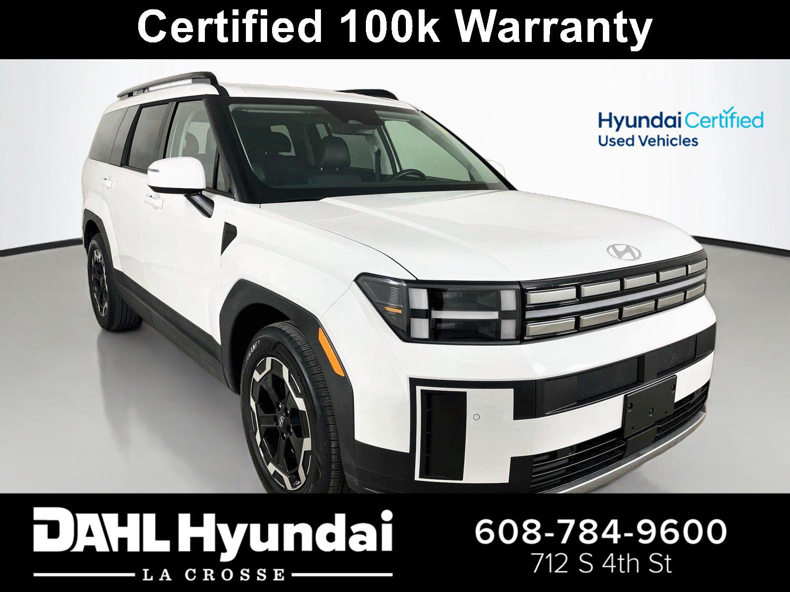 Serenity White 2026 Hyundai Santa Fe SUV / Crossover All-Wheel Drive Automatic