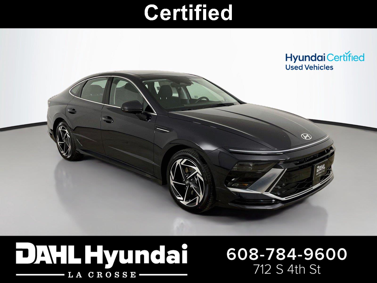 Carbon Blue 2025 Hyundai Sonata Sedan Front-Wheel Drive Automatic