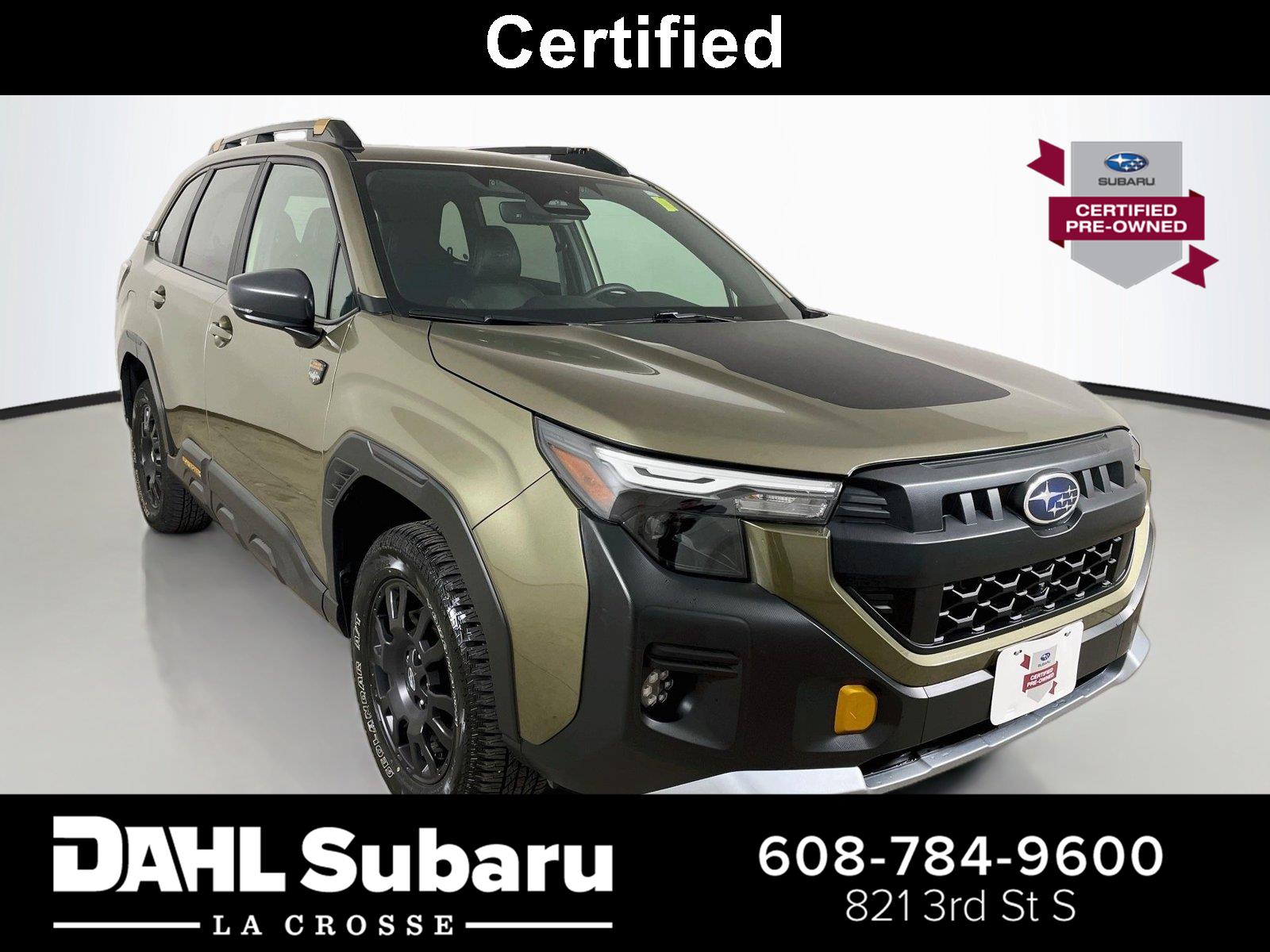 Autumn Green Metallic 2026 Subaru Forester SUV / Crossover All-Wheel Drive Continuously Variable Transmission