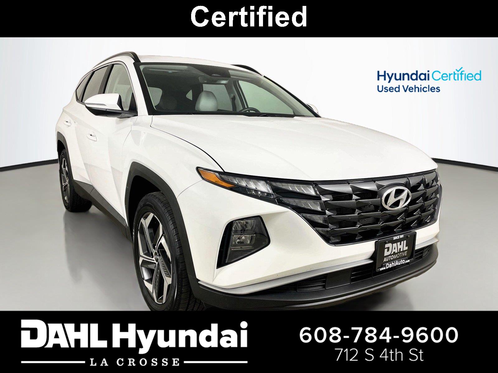 White Pearl 2024 Hyundai Tucson SUV / Crossover All-Wheel Drive Automatic