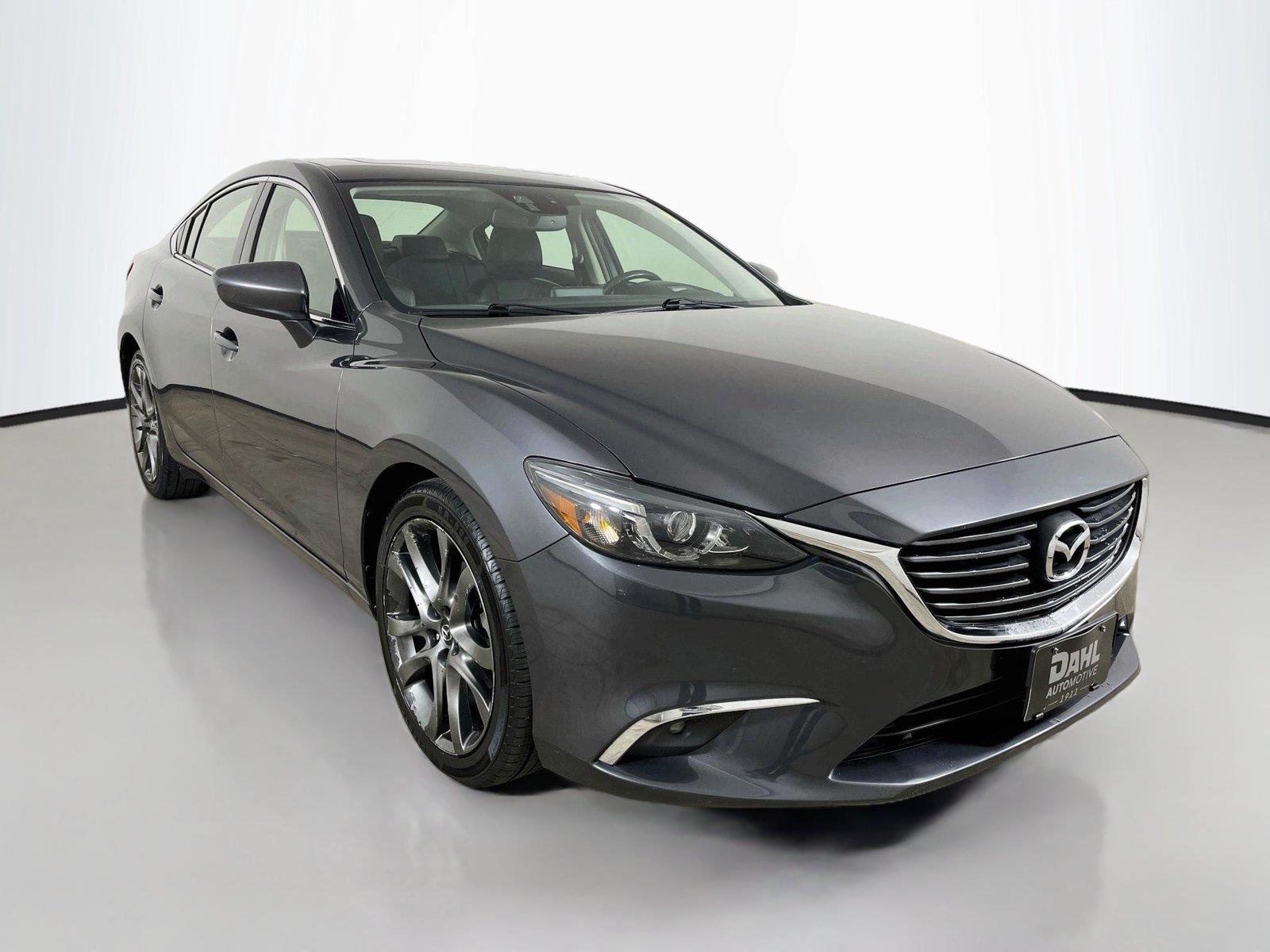 Meteor Gray Mica 2016 Mazda MAZDA6 Sedan Front-Wheel Drive Automatic