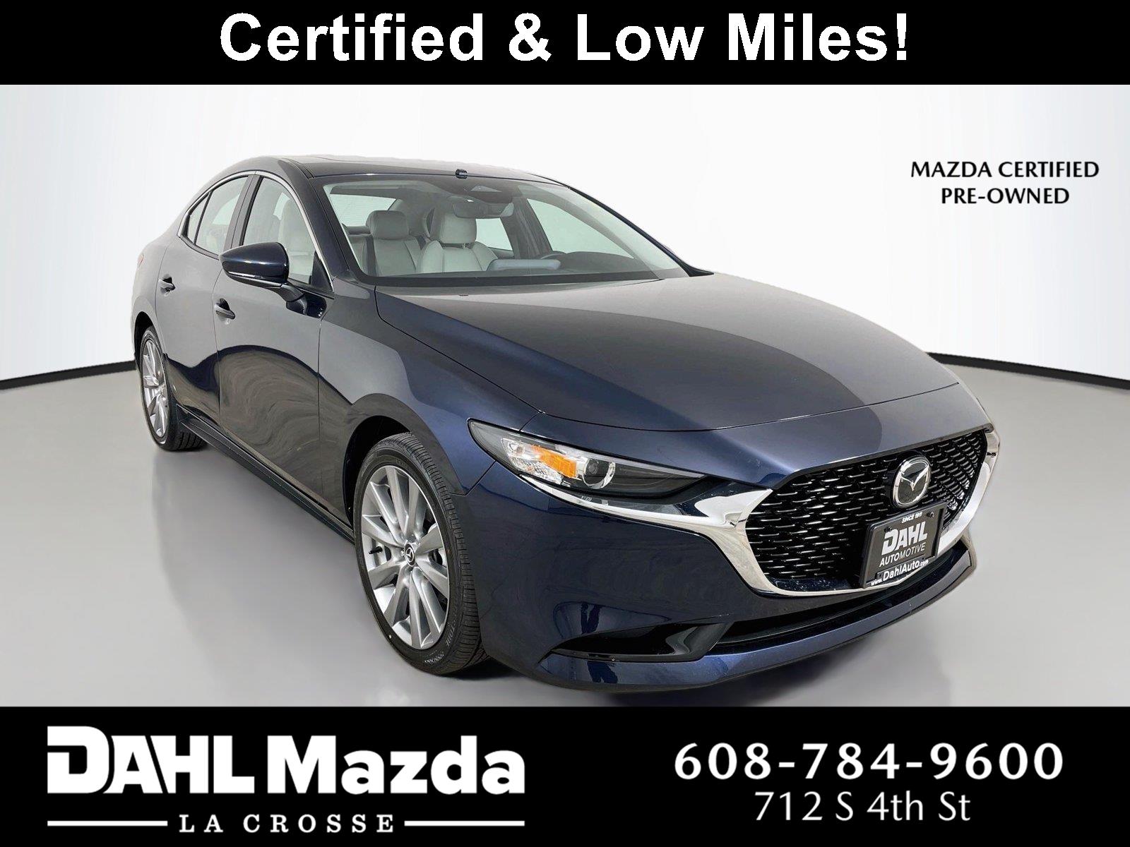 Deep Crystal Blue Mica 2026 Mazda MAZDA3 Sedan Front-Wheel Drive Automatic