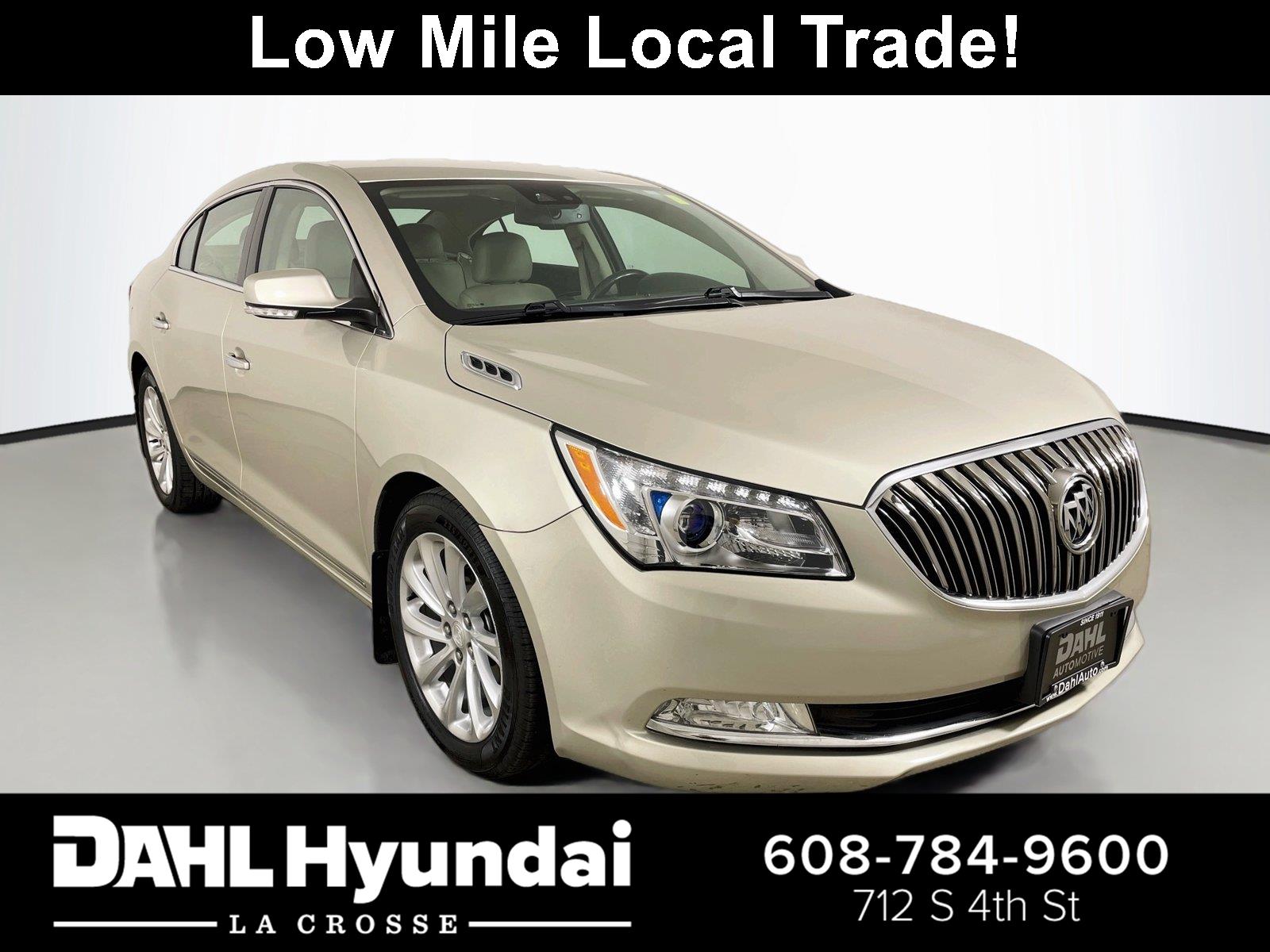 Champagne Silver Metallic 2015 Buick LaCrosse Sedan Front-Wheel Drive 6-Speed Automatic Overdrive