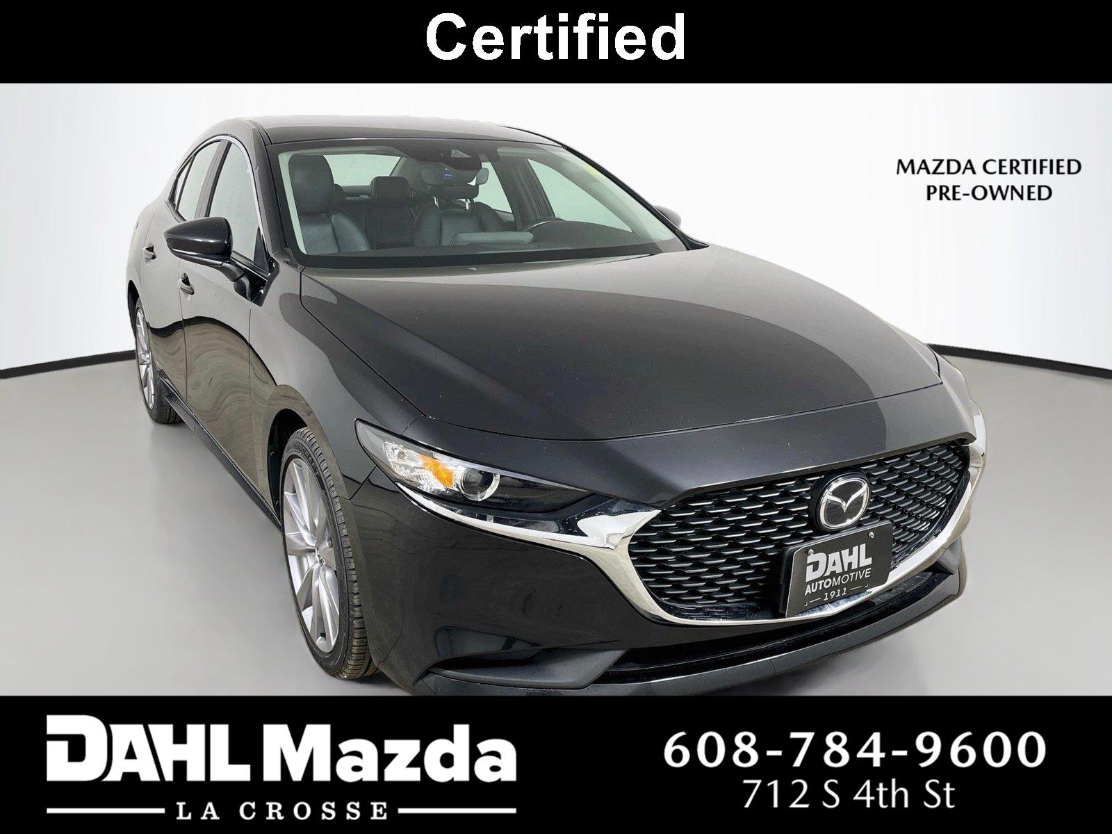 Jet Black Mica 2023 Mazda MAZDA3 Sedan Front-Wheel Drive Automatic