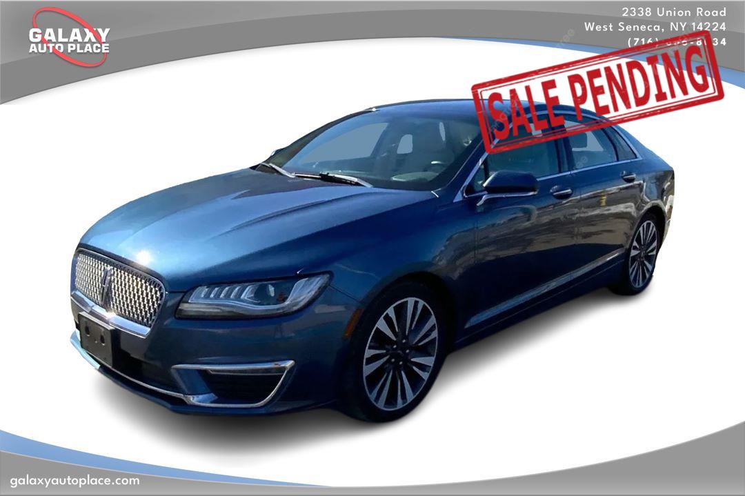 Blue Diamond Metallic 2018 Lincoln MKZ Select AWD Sedan All-Wheel Drive 6-Speed Automatic