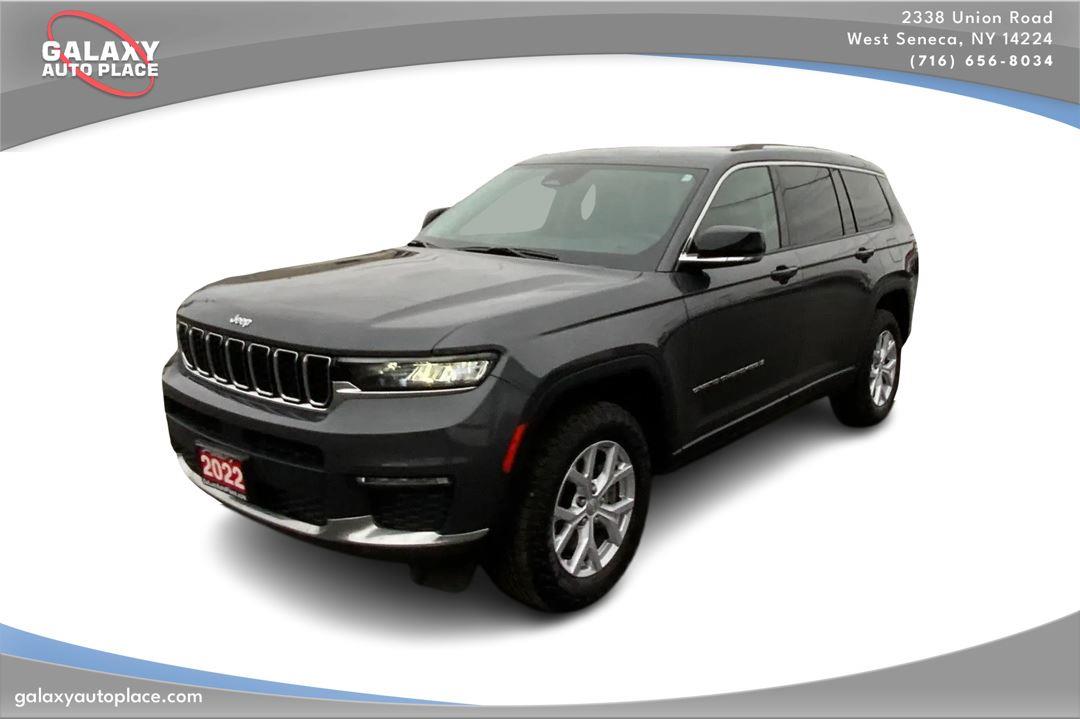 Baltic Gray Metallic Clearcoat 2022 Jeep Grand Cherokee L Limited 4WD SUV / Crossover Four-Wheel Drive Automatic
