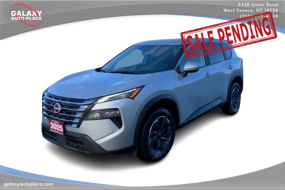 Brilliant Silver Metallic 2025 Nissan Rogue SV AWD SUV / Crossover All-Wheel Drive Automatic