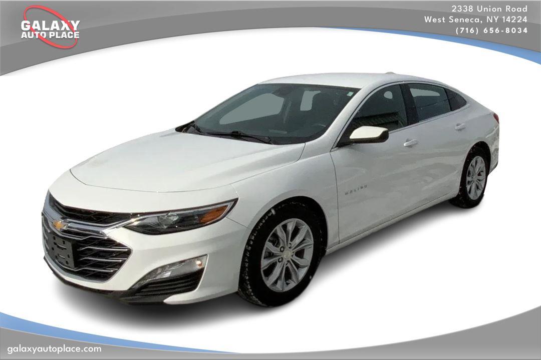 Summit White 2024 Chevrolet Malibu LT with 1LT FWD Sedan Front-Wheel Drive Automatic