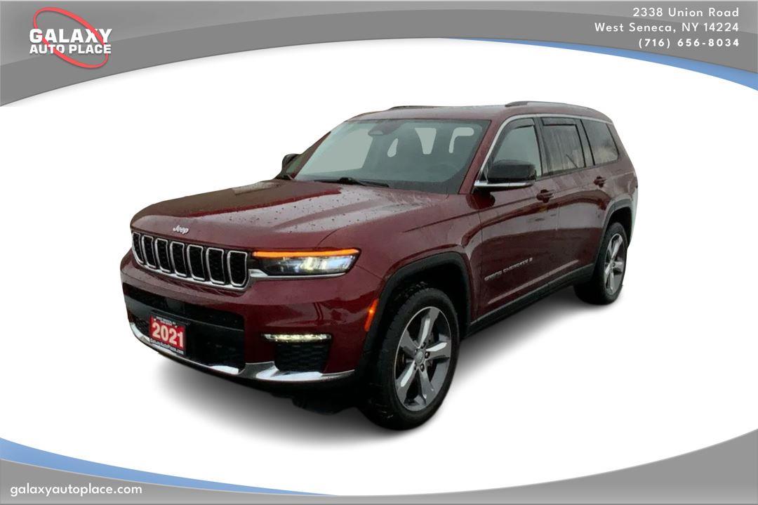 Velvet Red Pearlcoat 2021 Jeep Grand Cherokee L Limited 4WD SUV / Crossover Four-Wheel Drive 8-Speed Automatic