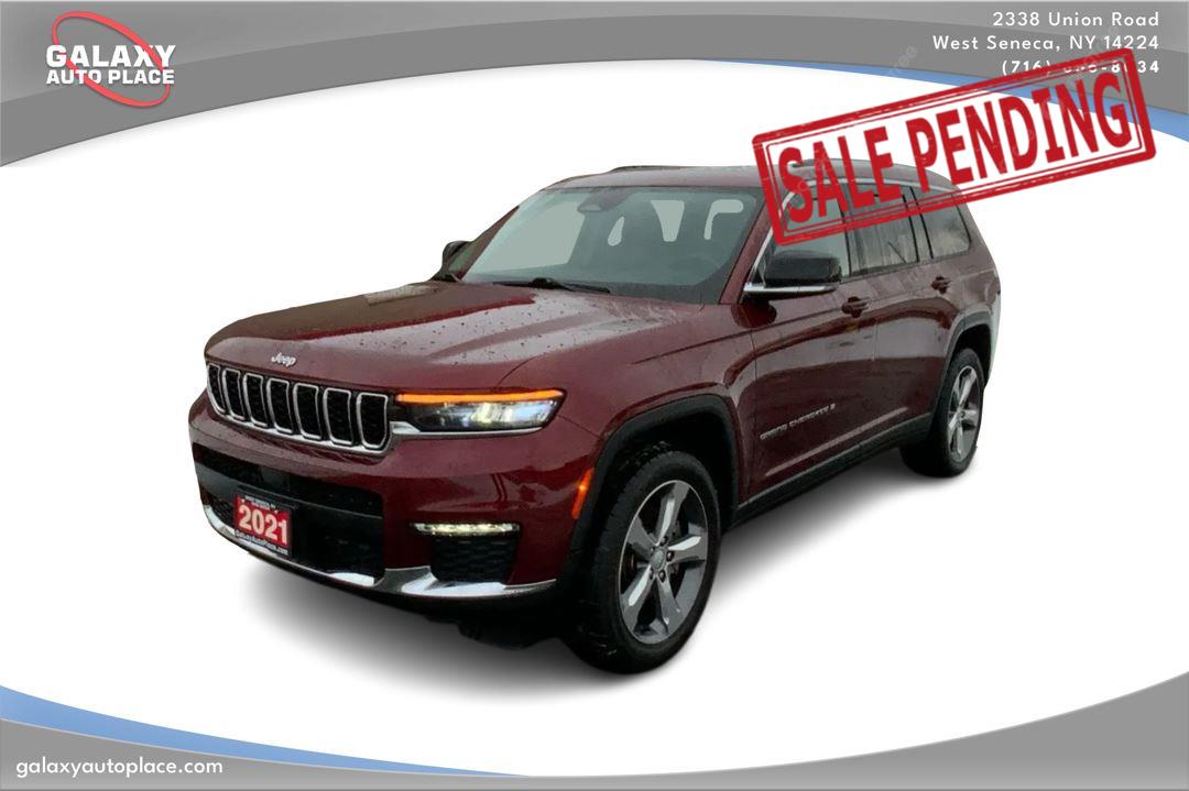 Velvet Red Pearlcoat 2021 Jeep Grand Cherokee L Limited 4WD SUV / Crossover Four-Wheel Drive 8-Speed Automatic