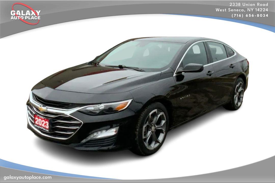 Mosaic Black Metallic 2023 Chevrolet Malibu LT with 1LT FWD Sedan Front-Wheel Drive Continuously Variable Transmission