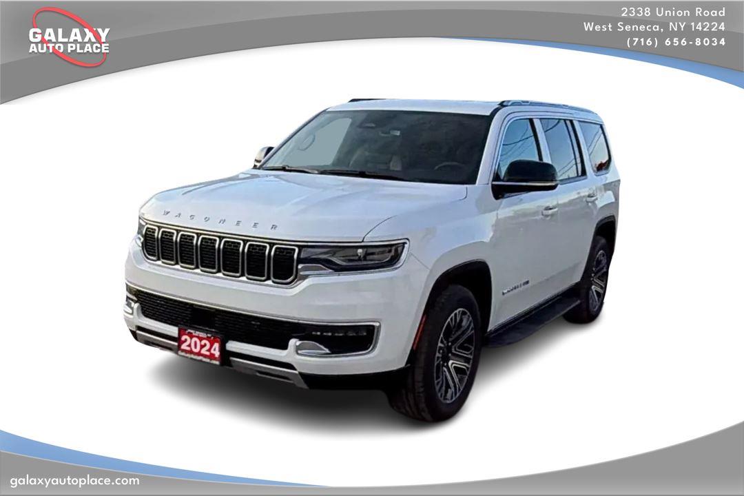 Bright White Clearcoat 2024 Jeep Wagoneer Series II 4WD SUV / Crossover Four-Wheel Drive 8-Speed Automatic