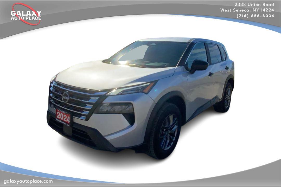 Brilliant Silver Metallic 2024 Nissan Rogue S AWD SUV / Crossover All-Wheel Drive Continuously Variable Transmission