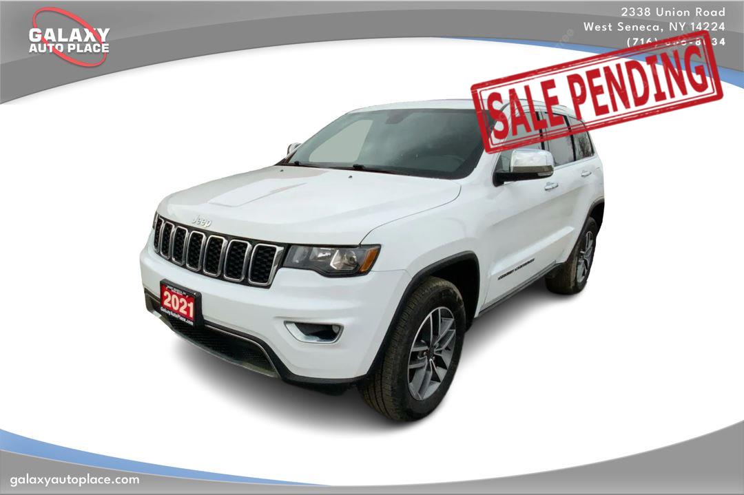 Bright White Clearcoat 2021 Jeep Grand Cherokee Limited 4WD SUV / Crossover Four-Wheel Drive 8-Speed Automatic