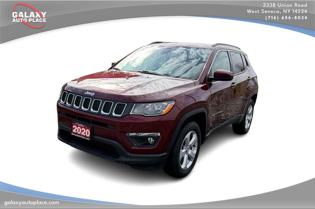 Velvet Red Pearlcoat 2020 Jeep Compass Latitude 4WD SUV / Crossover Four-Wheel Drive 9-Speed Automatic
