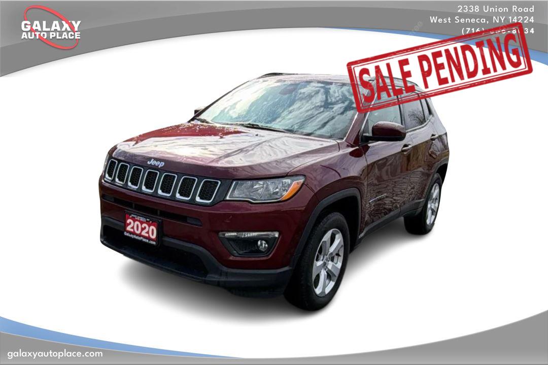 Velvet Red Pearlcoat 2020 Jeep Compass Latitude 4WD SUV / Crossover Four-Wheel Drive 9-Speed Automatic