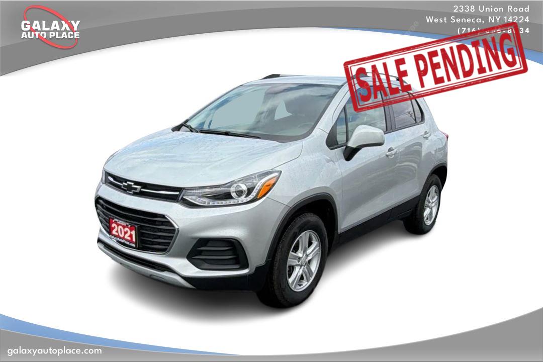 Silver Ice Metallic 2021 Chevrolet Trax LT AWD SUV / Crossover All-Wheel Drive 6-Speed Automatic
