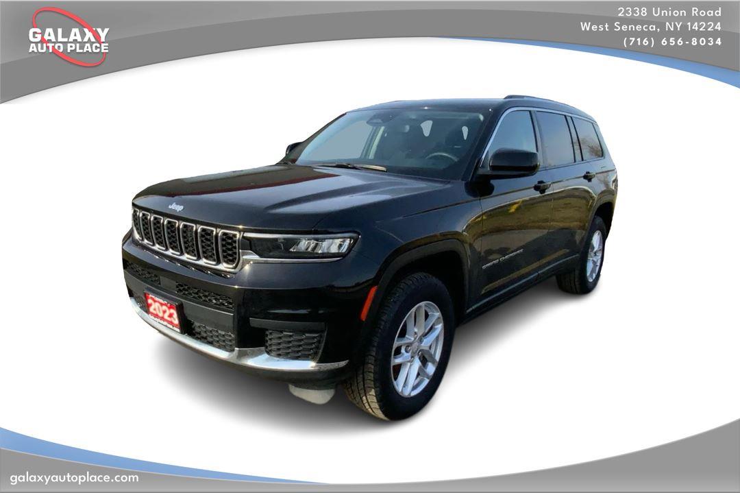 Diamond Black Crystal Pearl 2023 Jeep Grand Cherokee L Laredo 4WD SUV / Crossover Four-Wheel Drive 8-Speed Automatic