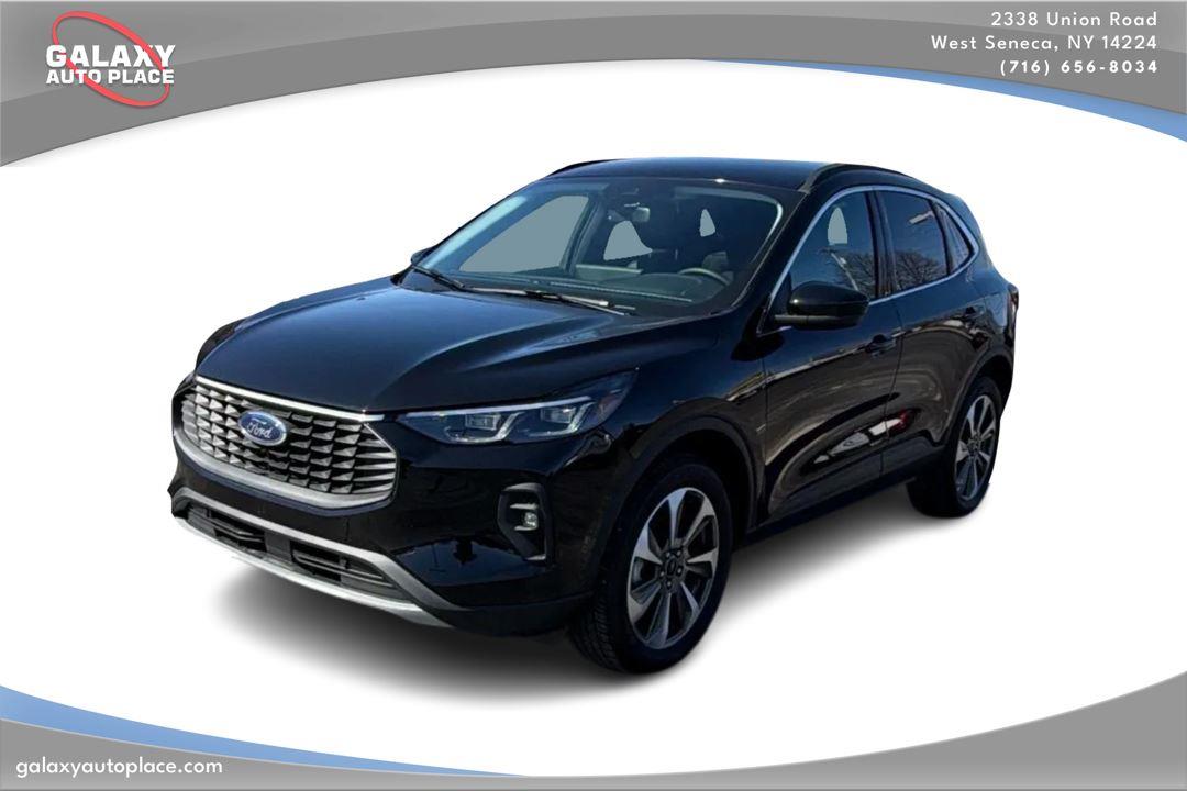 Agate Black Metallic 2025 Ford Escape SUV / Crossover All-Wheel Drive Continuously Variable Transmission