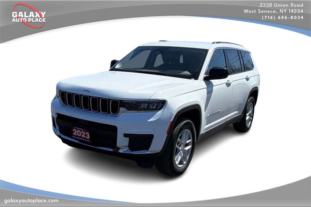 Bright White 2023 Jeep Grand Cherokee L Laredo 4WD SUV / Crossover Four-Wheel Drive 8-Speed Automatic