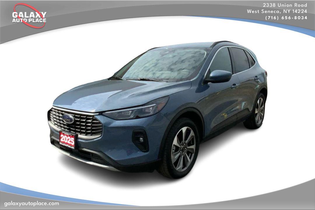Vapor Blue Metallic 2025 Ford Escape Platinum AWD SUV / Crossover All-Wheel Drive Continuously Variable Transmission